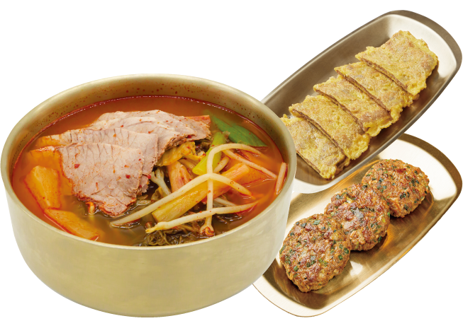 소고기국밥 정식